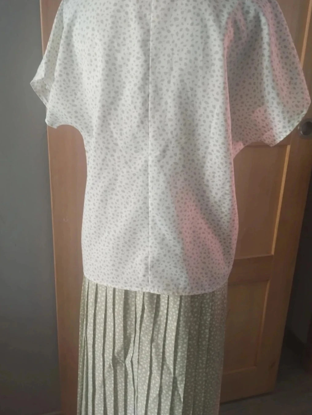 Conjunto de túnica+falda plisada, Damart,T38/40 – photo 7